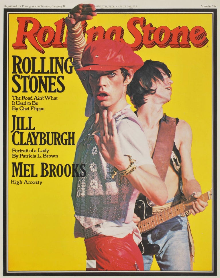 Item #CL190-24 “Rolling Stone” [Rolling Stones]