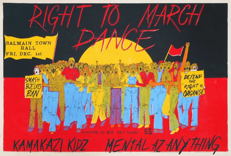 Item #CL190-26 Right To March Dance. Bridget Bogart, Aust.