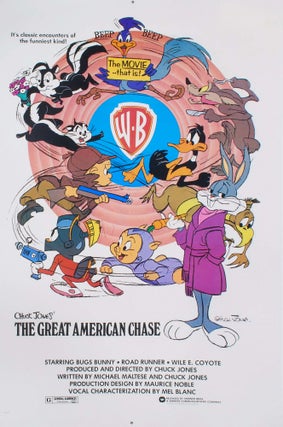 Item #CL190-32 The Great American Chase [The Bugs Bunny/Road Runner Movie]. Chuck Jones,...