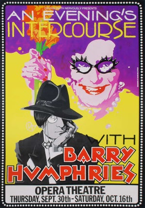 Item #CL190-47 An Evening’s Intercourse With Barry Humphries