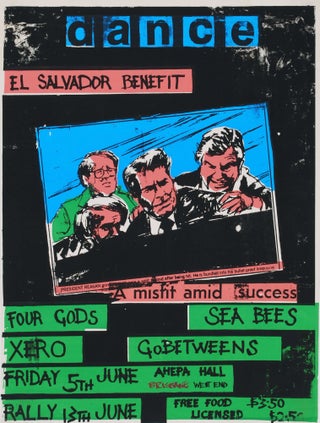 Item #CL190-50 El Salvador Benefit Dance. A Misfit Amid Success. Peter Loveday, b.1958 Aust