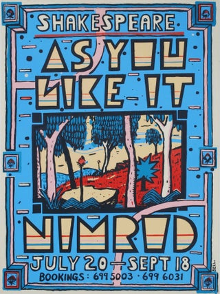Item #CL190-64 Shakespeare. “As You Like It”. Michael Bell, b.1959 Aust