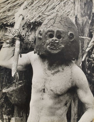 Item #CL191-153 Asaro Mudman, New Guinea, Eastern Highlands [Goroka Show]. Robin Smith,...