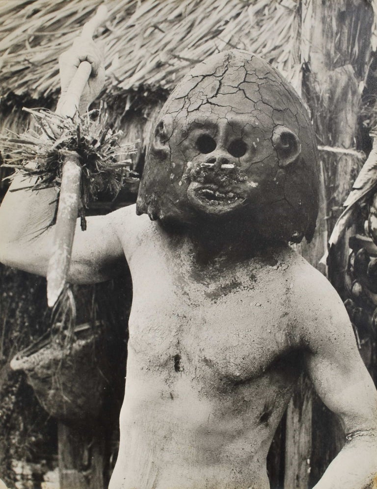 Item #CL191-153 Asaro Mudman, New Guinea, Eastern Highlands [Goroka Show]. Robin Smith, b.1927 NZ/Aust.