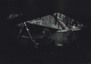 Item #CL191-155 [Two Men With Machinery]. W. Eugene Smith, Amer