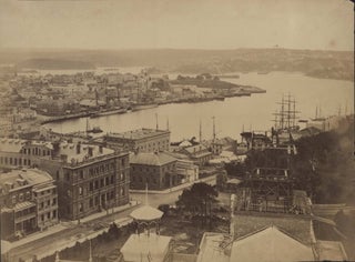 Item #CL191-18 Circular Quay From Garden Palace [Detail From Panorama of Sydney]. Charles...