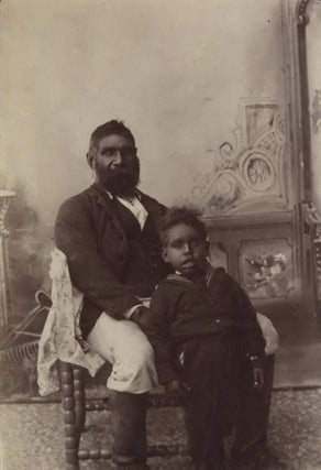 Item #CL191-31 [Portrait Of Aboriginal Father And Son