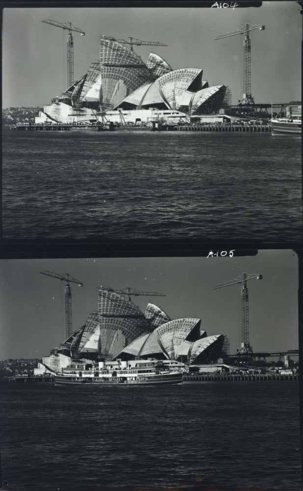 Item #CL191-83 [Sydney Opera House Under Construction]. Max Dupain, Aust.