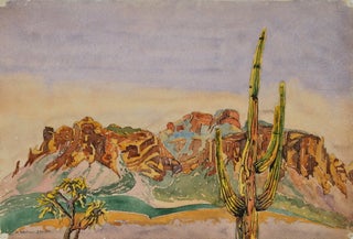 Item #CL192-111 Arizona Desert. H. Nevill-Smith, active 1930s-1950s Australian