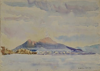 Item #CL192-113 View Of Vesuvius Taken From Mergellina, Naples [Italy]. H. Nevill-Smith,...