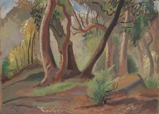 Item #CL192-134 [Gum Trees]. Adelaide Perry, Aust