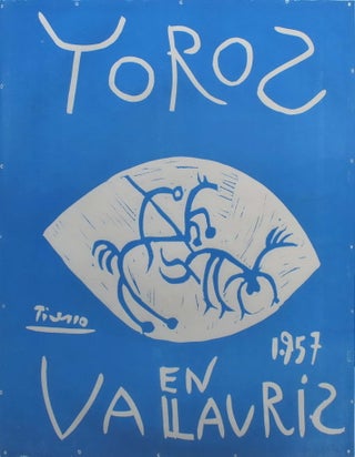 Item #CL192-137 Toros En Vallauris [Bulls At Vallauris, France]. Pablo Picasso, Spanish/French