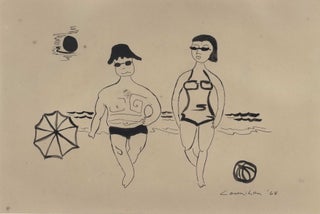 Item #CL192-15 [Beach Couple]. Noel Counihan, Aust