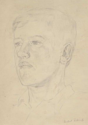 Item #CL192-153 [Portrait Of A Young Man]. Rachel Roxburgh, Australian