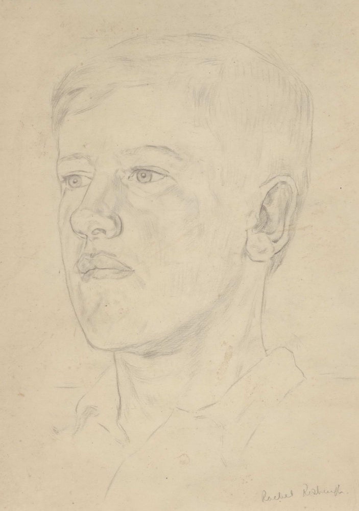 Item #CL192-153 [Portrait Of A Young Man]. Rachel Roxburgh, Australian.