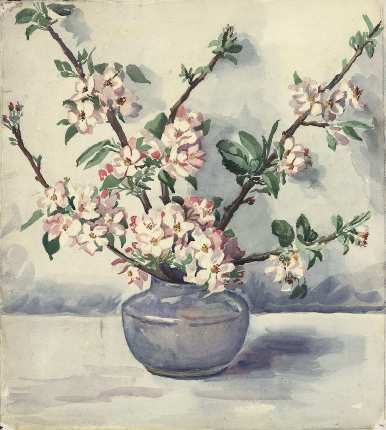 Item #CL192-158 [Still Life With Apple Blossoms]. active Australian, s.