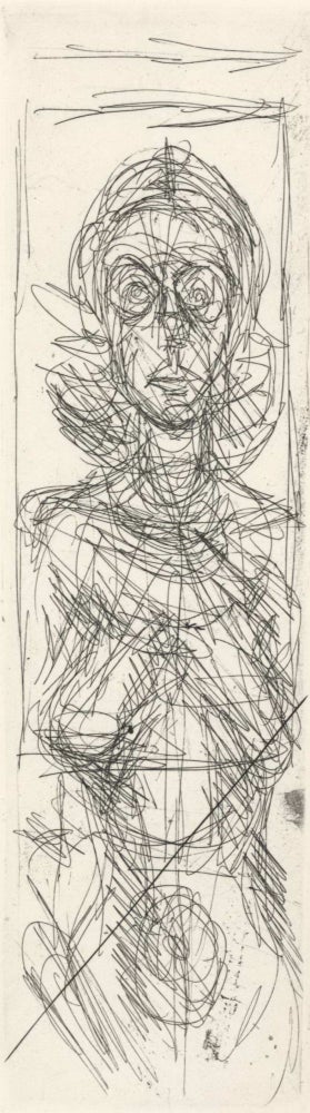 Item #CL192-46 Annette Facing Front. Alberto Giacometti, Swiss.