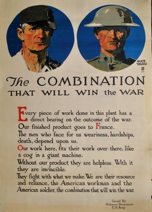 Item #CL193-11 The Combination That Will Win The War. Adolph Treidler, American