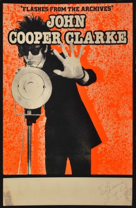 Item #CL193-123 John Cooper Clarke. “Flashes From The Archives”