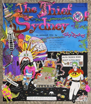 Item #CL193-131 “The Thief Of Sydney.” An Animated Film By Toby Zoates. Toby Zoates,...