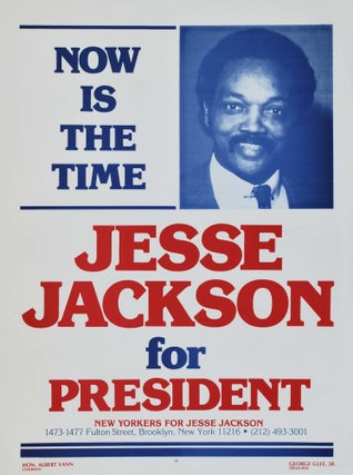 Item #CL193-132 Jesse Jackson [President & Senate Campaigns