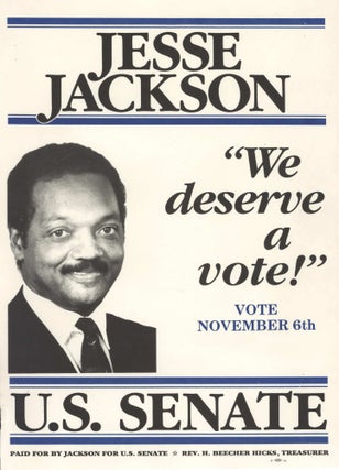 Jesse Jackson [President & Senate Campaigns]
