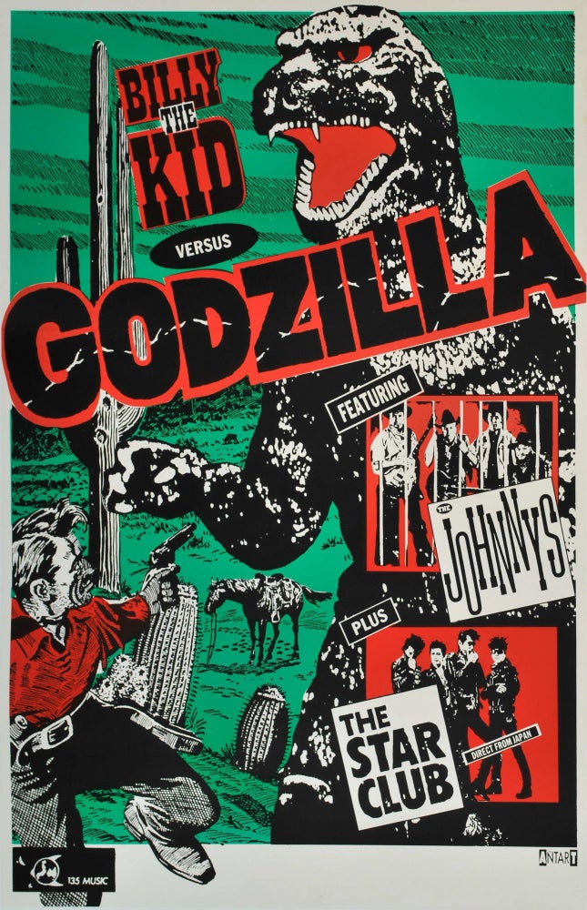 Item #CL193-142 Billy The Kid Versus Godzilla [Band]