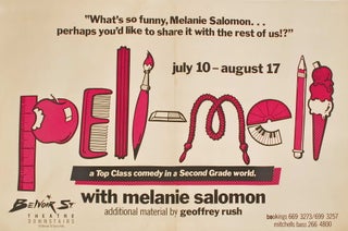 Item #CL193-143 Pell-Mell. A Top Class Comedy In A Second Grade World