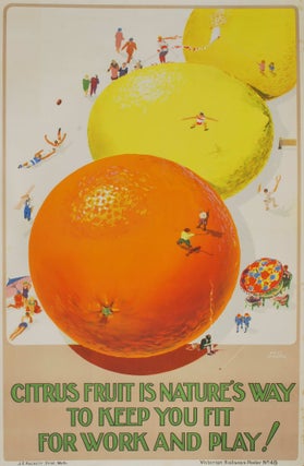 Item #CL193-15 Citrus Fruit Is Nature’s Way To Keep You Fit For Work And Play!