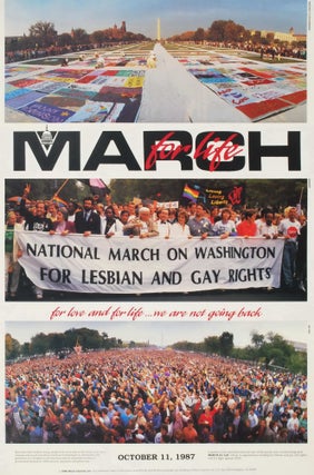 Item #CL193-157 March For Life. National March On Washington For Lesbian And Gay Rights