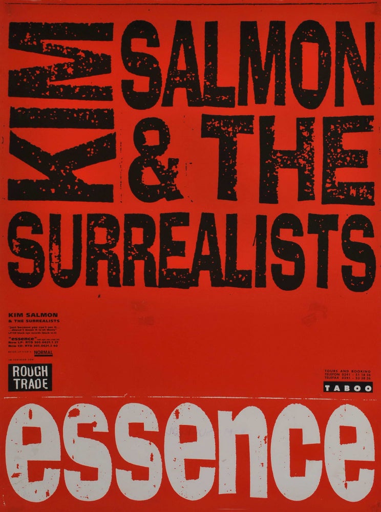 Item #CL193-167 Kim Salmon & The Surrealists. “Essence” [Band]