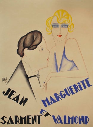 Item #CL193-17 Jean Sarment Et Marguerite Valmond