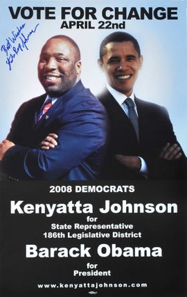 Item #CL193-181 Barack Obama [and] Vote For Change