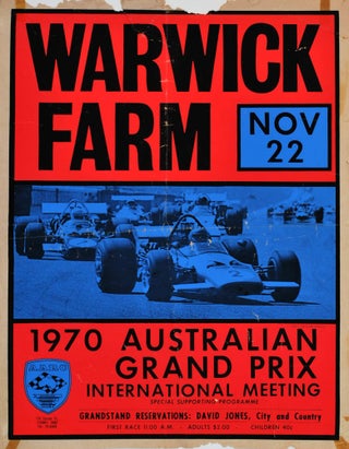 Item #CL193-54 Warwick Farm [Motor Racing, NSW