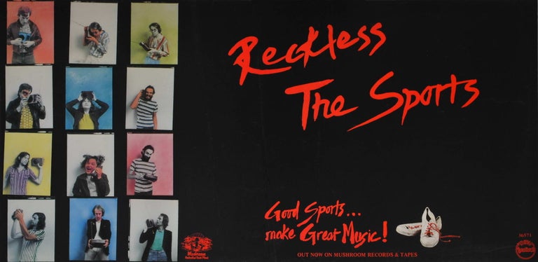 Item #CL193-89 “Reckless.” The Sports [Band]