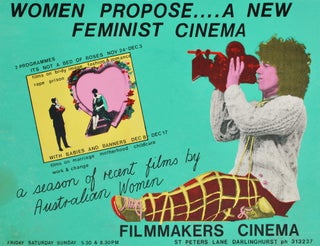 Item #CL193-94 Women Propose — A New Feminist Cinema. Jan Mackay, b.1950 Australian