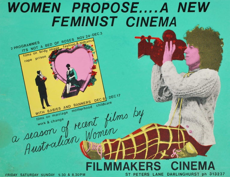 Item #CL193-94 Women Propose — A New Feminist Cinema. Jan Mackay, b.1950 Australian.