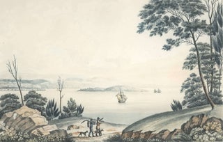 Item #CL194-10 View On The River Tamar, And Part Of The Asbeston Hills, Van Diemen’s Land...