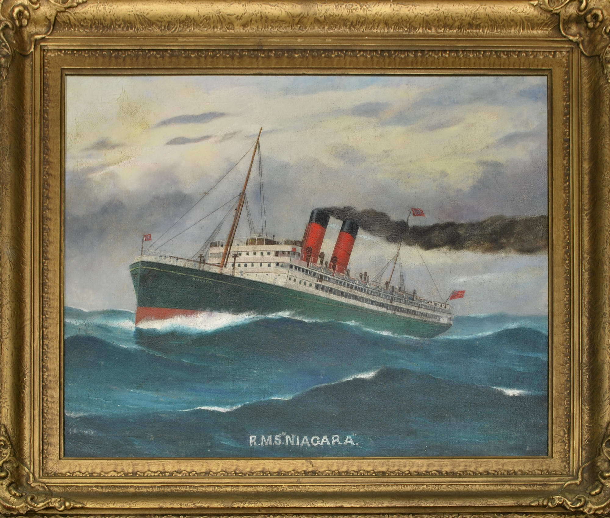 RMS “Niagara” | Reginald Arthur Borstel, Aust