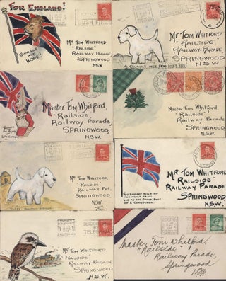 Collection Of Australian Illustrations On Envelopes