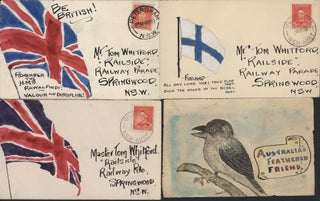 Collection Of Australian Illustrations On Envelopes