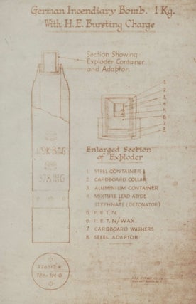 WWII British Enemy Bomb-Disarming Diagrams Collection