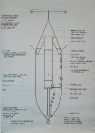 WWII British Enemy Bomb-Disarming Diagrams Collection