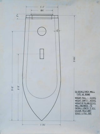 WWII British Enemy Bomb-Disarming Diagrams Collection