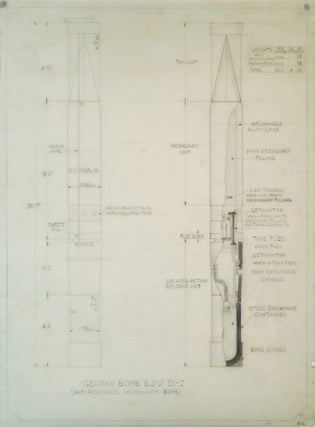 WWII British Enemy Bomb-Disarming Diagrams Collection