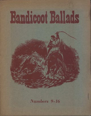 Item #CL194-148 Bandicoot Ballads, Numbers 9 to 16. R G. Edwards, Aust