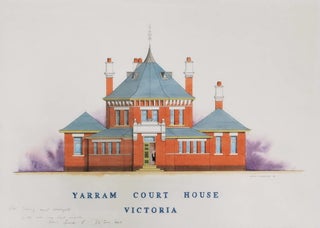 Item #CL194-160 Yarram Court House, Victoria. Simon Fieldhouse, b.1956 Aust