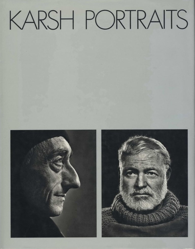 Item #CL194-173 Karsh Portraits. Yousuf Karsh, Canadian.
