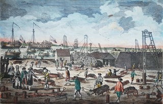 Item #CL194-5 A View Near Woolwich In Kent, Shewing The Employment Of The Convicts From The...