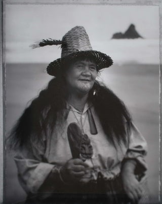 Item #CL195-110 Maori Woman With Hat. Grant Matthews, b.1952 Australian